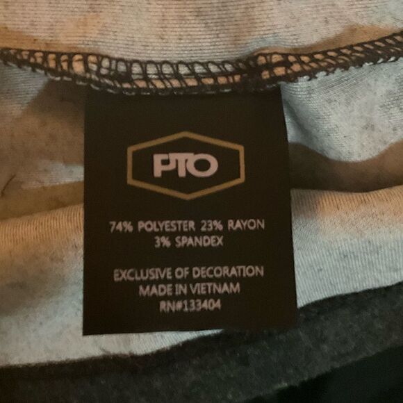 NWT PTO  Collin Fleece 1/4 Zip Pullover Shirt - Picture 9 of 10